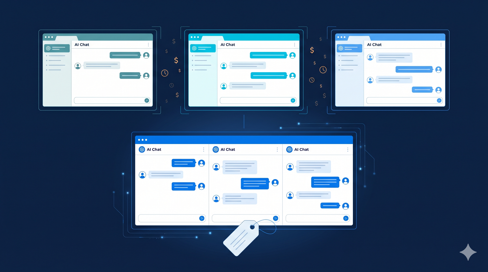 The Real Cost of Using ChatGPT, Claude, and Gemini Separately